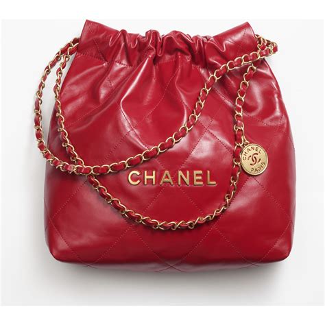 chanel small bag shiny|Chanel shopping bags.